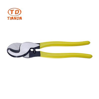 China TIAN DA Hand Tools Electrical Wire Cutting Side Snips Flush Plier Mini Diagonal Pliers Cable Cutters Pliers Anti-Slip Rubber for sale