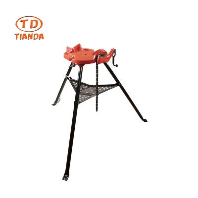 China TIAN DA Portable Industrial Hardware Tools Tri Chain Clamp Welding Stand With Tripod Legs 1/8