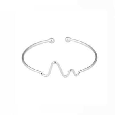 China FASHIONABLE Magnetic Cuff Bracelet 2022 Minimalist Tasty Bangle Designs Thin Jewelry Cuff Bangle Bracelet for sale