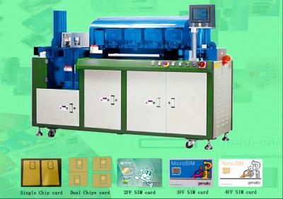 China All In One GSM SIM Card Punching Machine , Full Auto SIM Card Die Cutter for sale