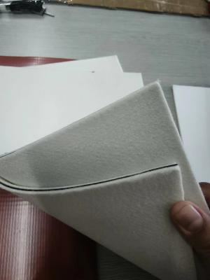 China Plastic Card Lamination Pad Woolen Felt Cushion Pad 3mm High Temperature Resistance for sale