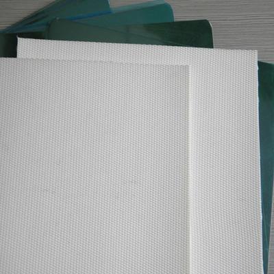 China Heatproof Performance White Silicon Rubber Cushion Pad For Smart Card Lamination for sale