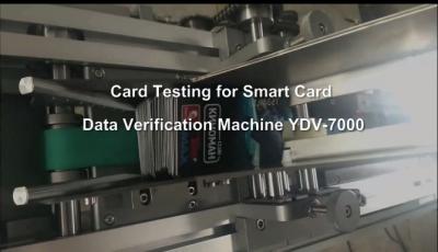 China Smart Card Data Checking Proofreading QC Machine For RFID Card Chip YDV-7000 for sale