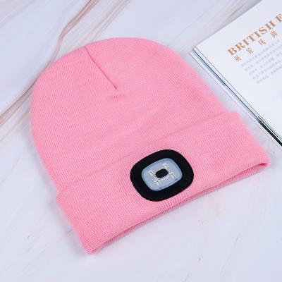 China COMMON Warm Washable Unisex Led Hat Beanie Winter Hat Led Thermal Hat For Auto Repair Fishing Camping Working &Handyman for sale