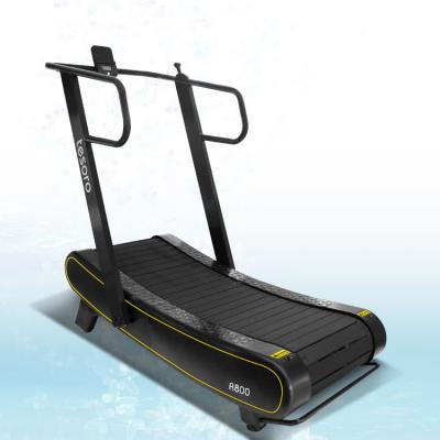 China Home Running Machine Treadmill, Self-Powered Non-Motorized Curved Manual Treadmill, Gym Equipment Set for sale