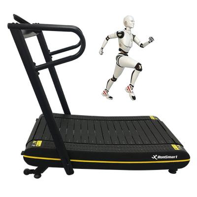 China Life Fitness Treadmills Life More Naturally Running Safe Air Runner Self-Powered Curved Treadmill Long Life for sale