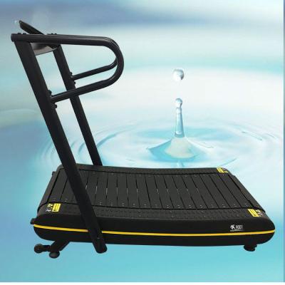 China Top Quality Home Safe Fitness Machine Manual Curved Folding Cheap Treadmill For Sale for sale