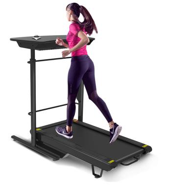 China 130kgs Folding Treadmill Motor with Adjustable Desk, Smart One Treadmill, Office Treadmill Home Electric Walking Fitness for sale