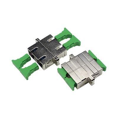 China Metal SC Adapter , Duplex Fiber Optic Coupler RoHS Compliance Status for sale