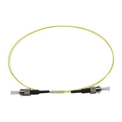 China Simplex Fiber Optic Patch Cord ST Fiber Jumper 0.9mm for sale