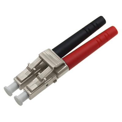 China Precise LC PC DX 2.0mm Fiber Optic Connector with ≥50dB Return Loss for sale