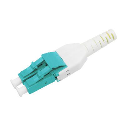 China Wide Temperature Range Operation Duplex LC Fiber Connector for Multimode Fiber Type for sale