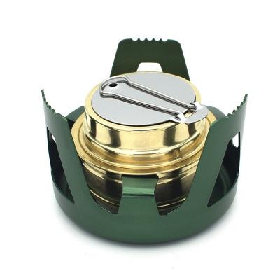 China Ultralight Picnic Mini Outdoor Camping Hiking Cooking Picnic Alcohol Stove Burners for sale