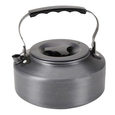 China Durable Picnic 1.1L Camping Cookware Teapot Water Coffee Pot Aluminum Outdoor Kettle for sale