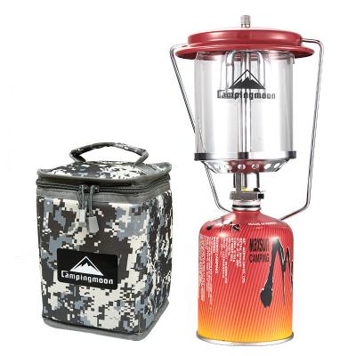 China L Outdoor Portable Size Tourist Outdoor Camping Double Heads Gas Lamp Tent Camping Gas Light Lantern for sale