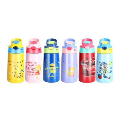 China Custom Viable Cute Logo Stainless Steel Thermos Kids/Kids Water Bottle for sale