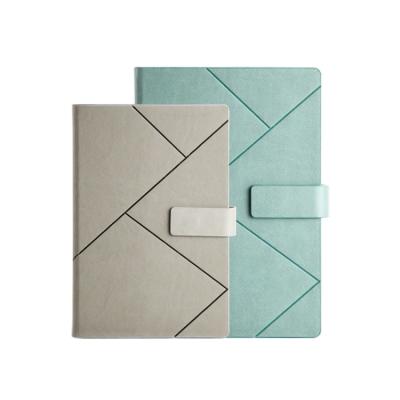 China Wholesale Magnetic High Quality A5/B5 Hard Cover Leather Weekly Planner Notebook for sale