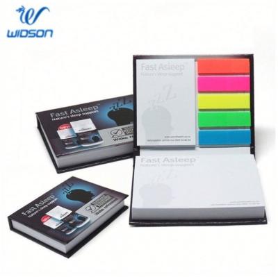 China Custom Logo Printed Memo Pad Wholesale Self Adhesive, Promotional Pocket Sticky Note for sale