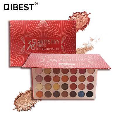 China Waterproof Desert Rose Eyeshadow 35 Colors Star Diamond Eyeshadow Palette Matte Pearlescent Eyeshadow Palette for sale