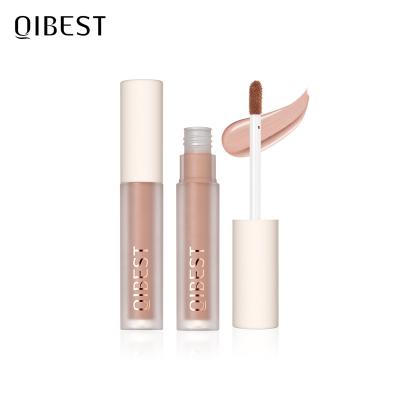 China QIBEST Waterproof Cover Acne Marks And Hold Makeup Liquid Foundation Natural Makeup Concealer Pencil for sale