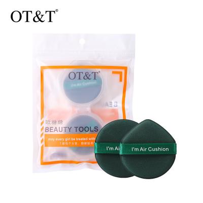 China Portable Makeup Sponge OT&T Two Powder Puff Foam Pad Puff Air for sale