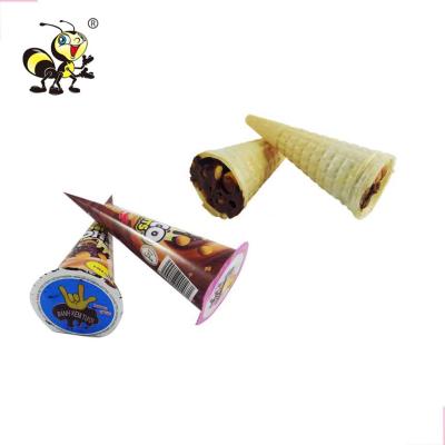 China Full Natural Icre Cream Cone With Cup Wafer Candy Chocolate Cookies for sale