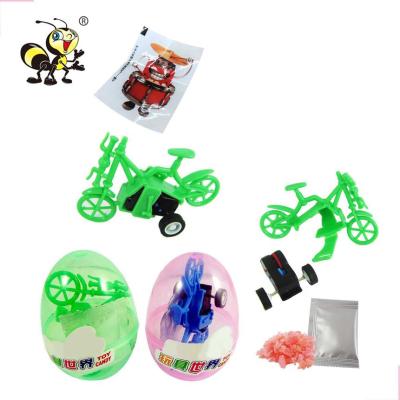 China Cartoon Toys Cartoon Toys Easter Toys For Boy Wholesale Candy Toys Surprise Big Plastic Assembly Giant Egg Surprise for sale