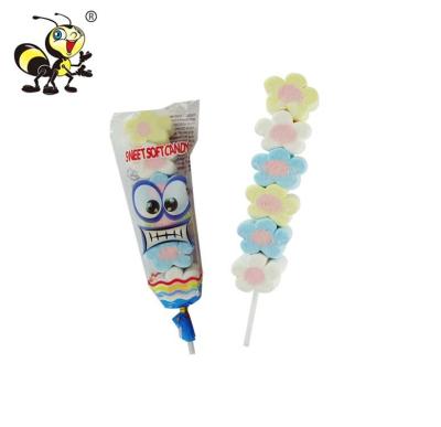 China Glucose Lollipop 6pcs Candy Marshmallow Roasting Sticks for sale