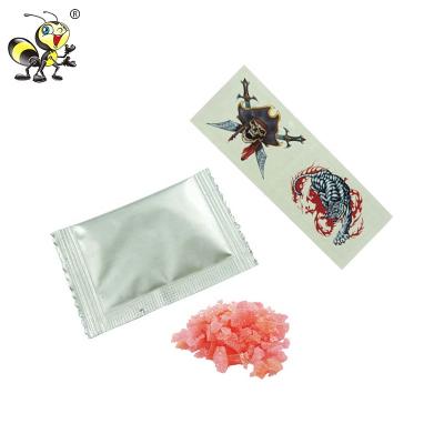 China Funny Glucose Sticker Jumping Glucose Cartoon Candy With Tattoo for sale