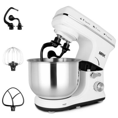 China Beater Ejector Button Ready To Board MRK Stand Mixer 4L 600W 6 Speed ​​Tilt Head With S.S Bowl, Dough Hook, Beater, Beater Black Food Dough Mixer for sale