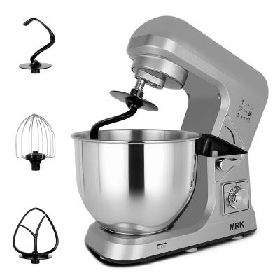 China Beater Ejector Button Ready to Board MRK Stand Electric Mixer, 5L, Dough Hook, Flat Beater and Beater Attachments, Splash Guard 6 Speed ​​Settings for sale