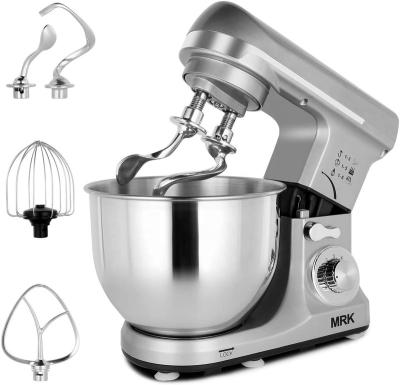 China Beater Ejector Button Prepare to Board Food Mixer MRK Stand Mixer 5L 1000W Dough Cake Tilt Head Electric Kitchen 8 Speed ​​Mixer for sale