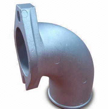 China ISO9001 Aluminum Die Casting Parts with Elbow Flange to Hose for sale