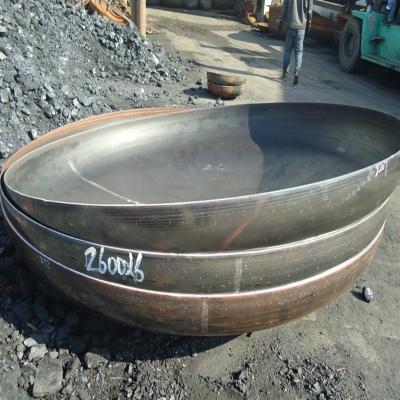 China SS304 Semi Pressure Vessel 800mm 2 Volume 1 Heads Domed Ellipsoid Head For Tank for sale