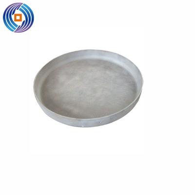 China Pressure vessel pressed steel tank end flat domed head into concrete mixing bowls for sale