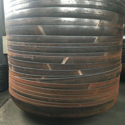 China Stored Pressure Vessel Plate End Used Vertical Steel Flat Bottom Storage Tanks for sale