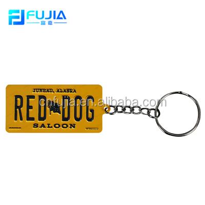 China Decoration Wholesales Aluminum Metal Customized Souvenir Gifts Keychains for sale