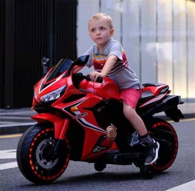 China Ride On Toy 2021 New Design Baby Ride On Car Bike Kids Electric Motorbike Big Motor Bike For Children for sale