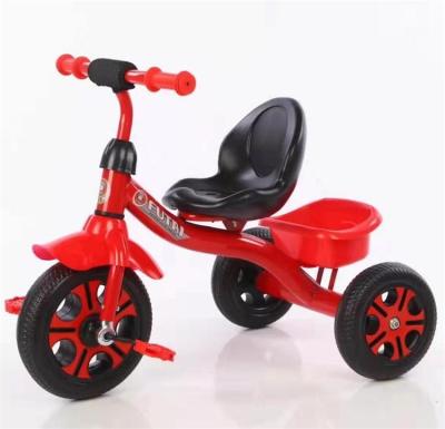 China With Rear Basket Best Seller Kids Bike Tricycle 3 Wheels Kids Ride On Car For 3 Years for sale