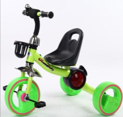 China With wheel music and light Hebei supply children ride on the bike kids baby tricycle with flash wheels for sale