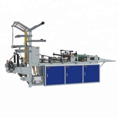 China Hot Cut OPP BOPP DPP PE Bag Making Ultrasonic Welding Side Sealing Plastic Bag Making Machine for sale