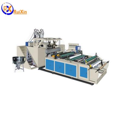 China Film LDPE LLDPE Package Food Wrapper Two Single Three Layer Co-extruder Film Extruder Making Machine Stretch Film Machine Price for sale