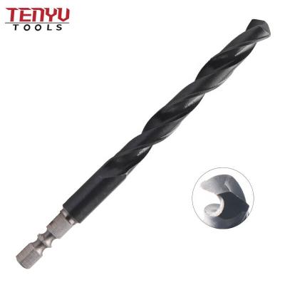 China Japanese Type Metal Drilling Double R Hex Shank Metal Cutting Twist Drill Bits For Drill Rig for sale