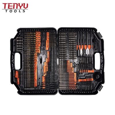 China Home Multifunctional DIY 246 Pcs Drill and Bits Tools Hardware Combination Drill Bit Socket Set Hss Center Punch Wood Screwdriver for sale