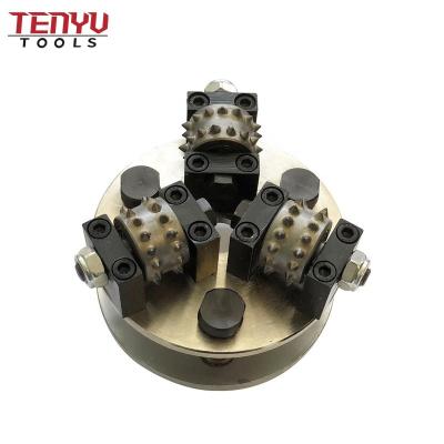 China Tungsten Carbide Diamond Bush Hammer with Three Roller for Concrete Stone Grinding TENYU - Bush Hammer for sale