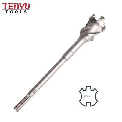 China MASONRY SDS Max Breakthrough Tunnel Drill Bit for Big Hole Concrete Drilling for sale