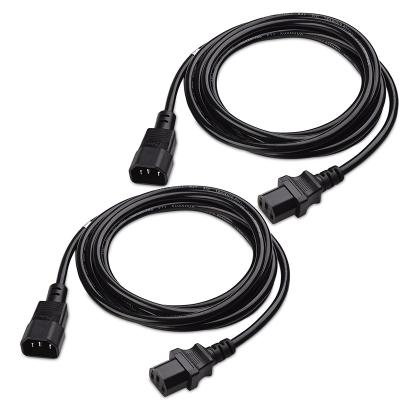 China COMPUTER Power Extension Cable E. - European USA C13 To C14 Male And Female AC Power Cord For Computer for sale