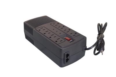 China 500VA AVR, Wide Input Voltage, 6 Socket for US Plug, Safe Electricity for Computer for sale