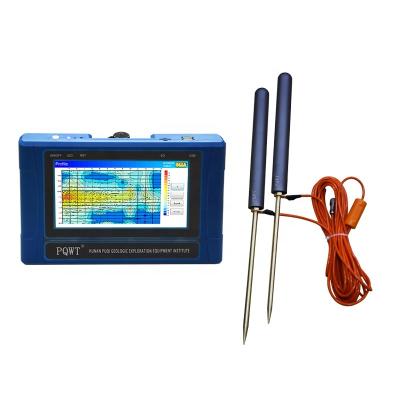 China Good Selling PQWT TC500 Deep Under Groundwater Detector Device 500m Water Finder Underground Water Detector 7 Inch Touch Screen for sale