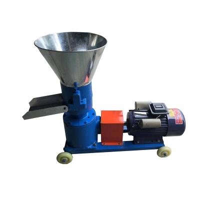 China Burning Flat Die Capacity 40-50kg/h 2.2kw Chicken Feed Granulator for sale